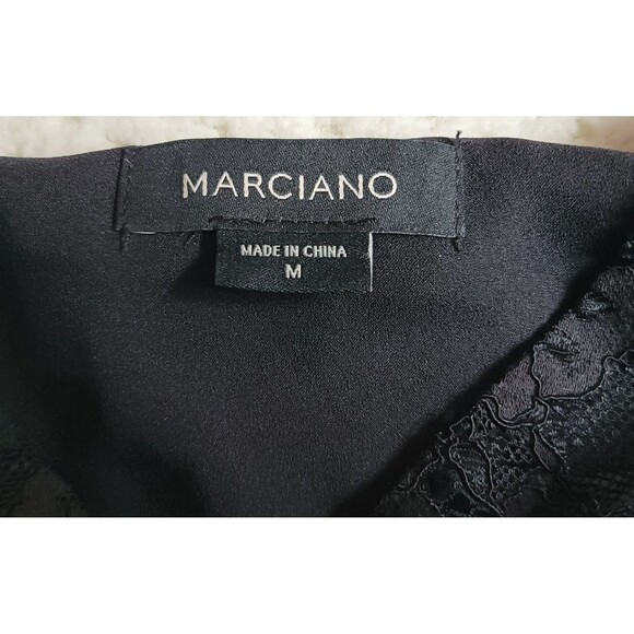 NWT Marciano Guess Women's Black AVA LACE Camisole TANK, Medium - Picture 5 of 9